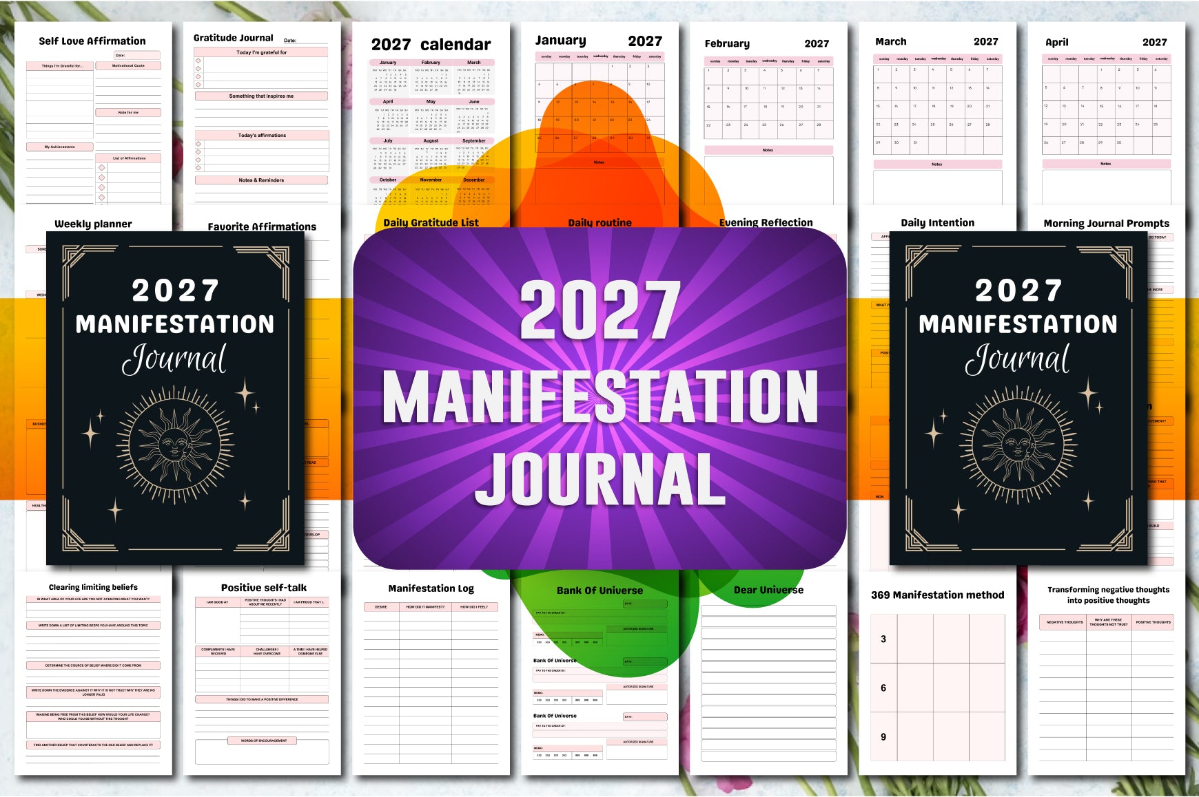 Manifestation Journal for Personal Growth