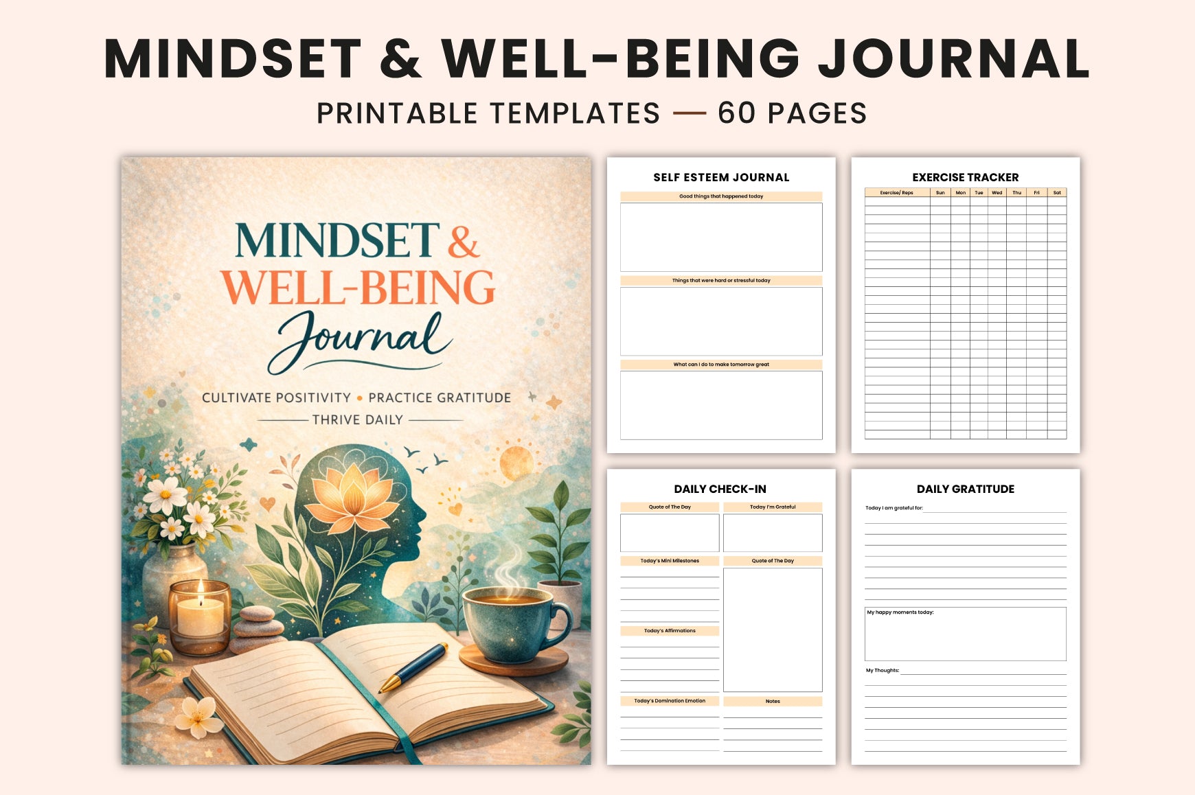 Mindset Well-Being Journal