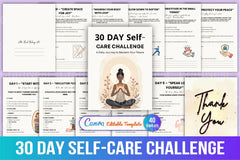 Day Self Care Challenge - CraftNest - Digital Crafting and Art