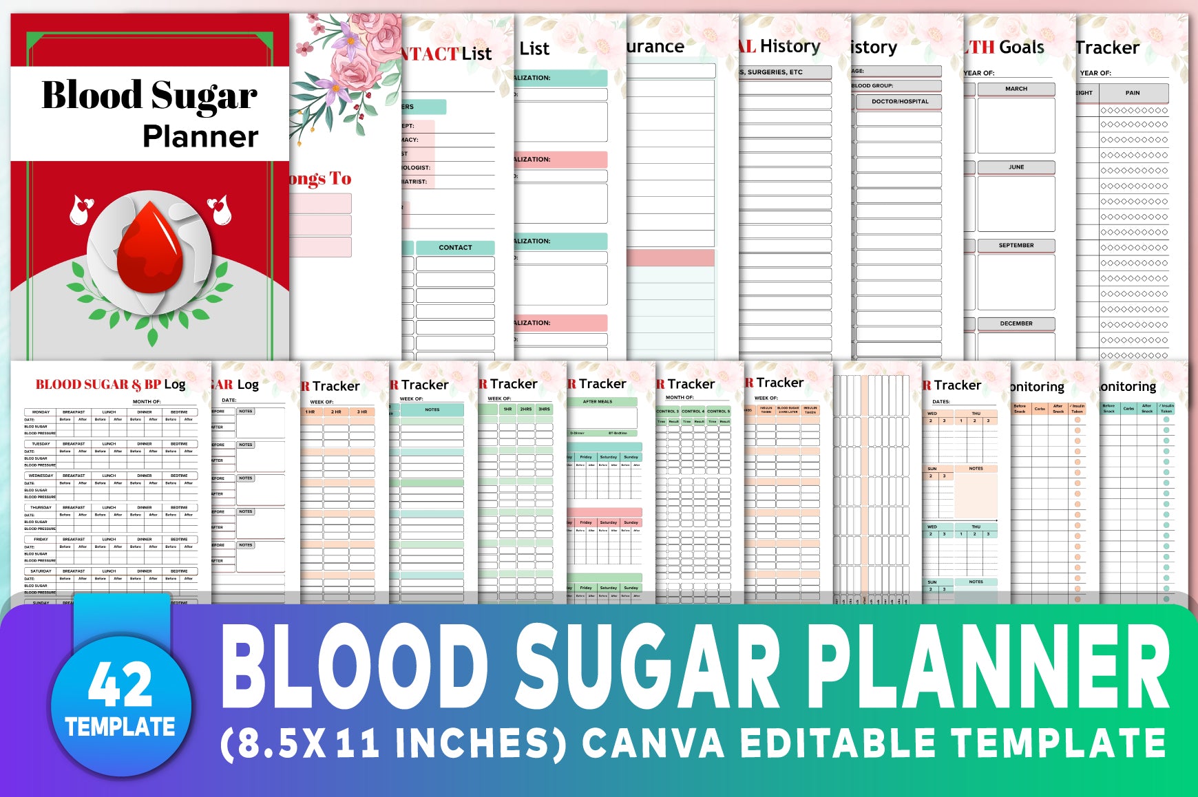 Blood Sugar Planner