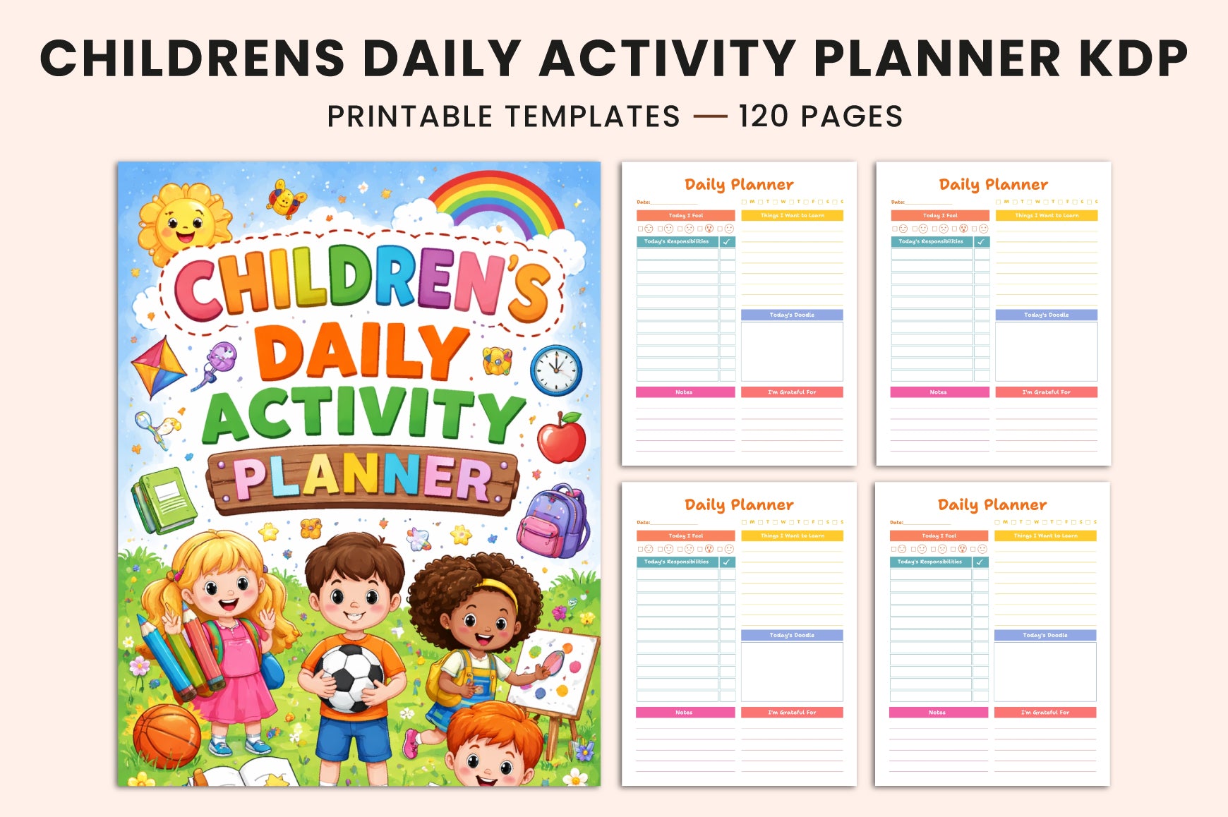 Children's Daily Activity Planner