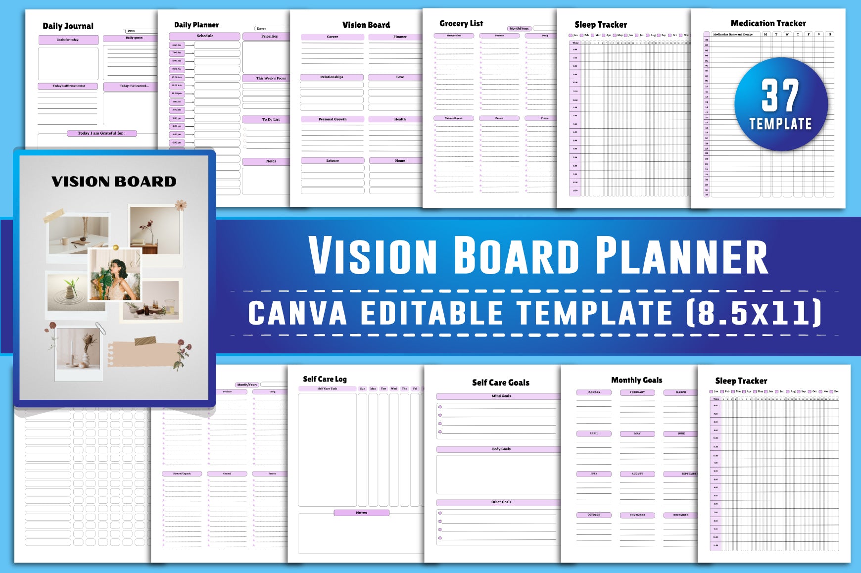 Vision Board Planner