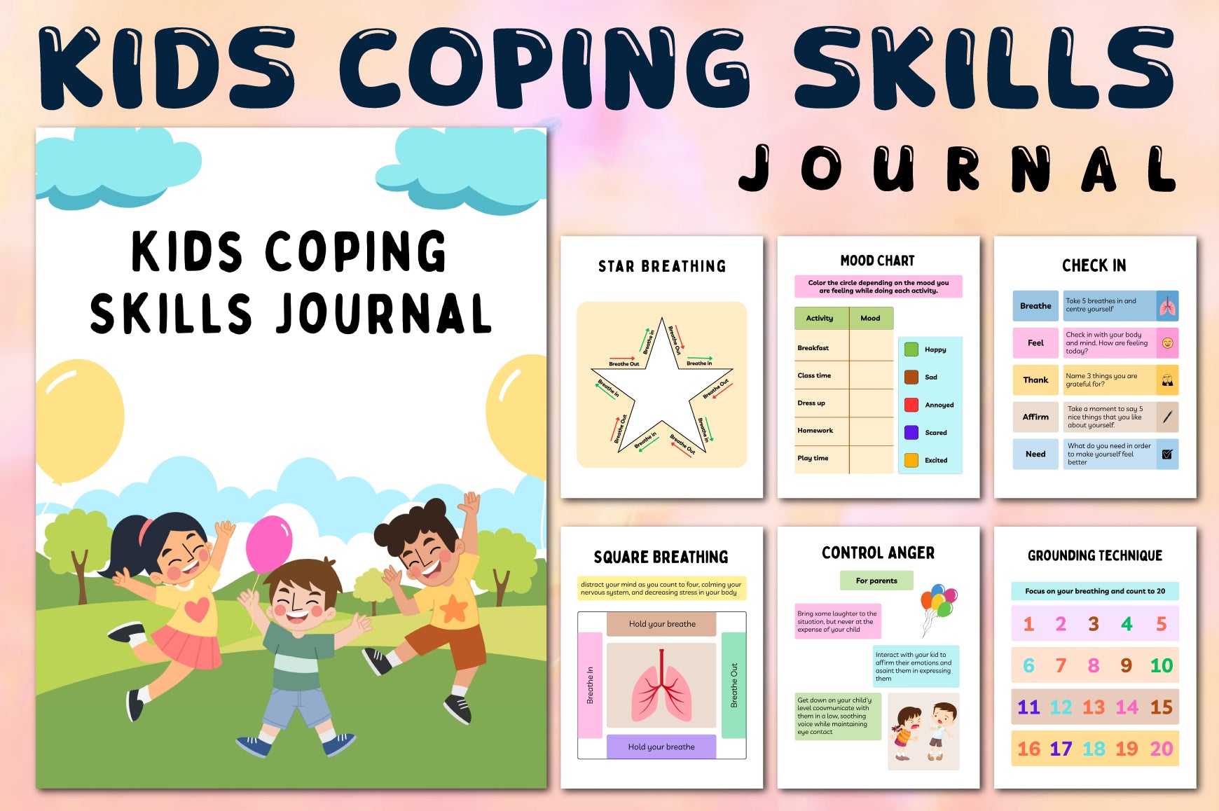 Kids Coping Skills Journal
