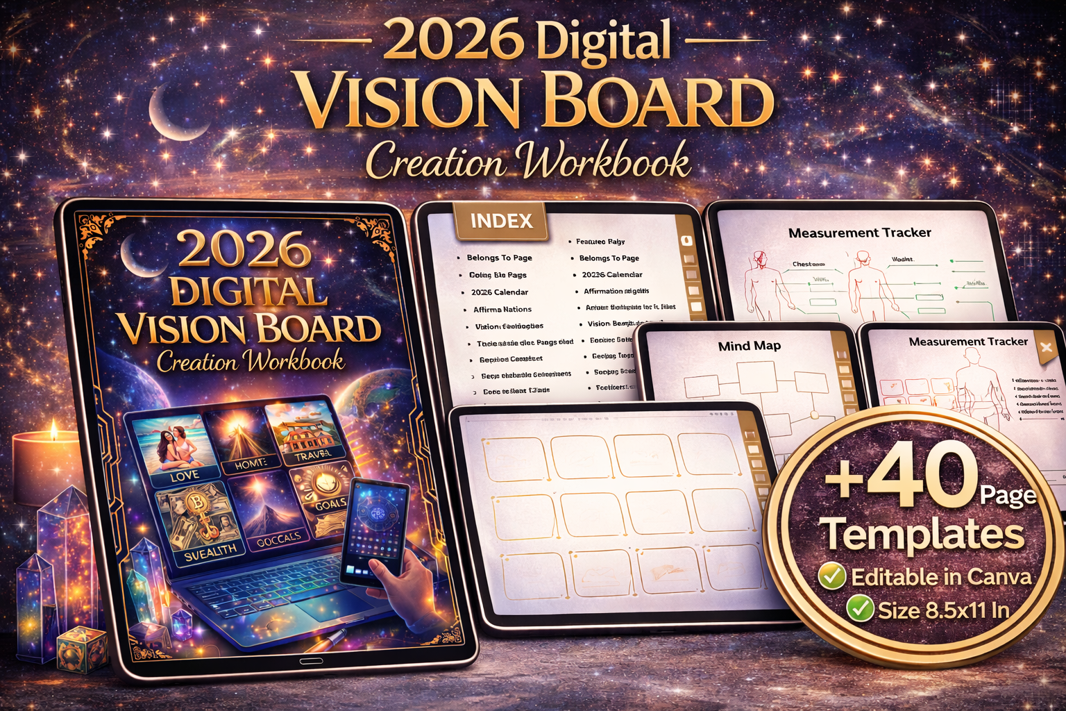 Vision Board Creation Book