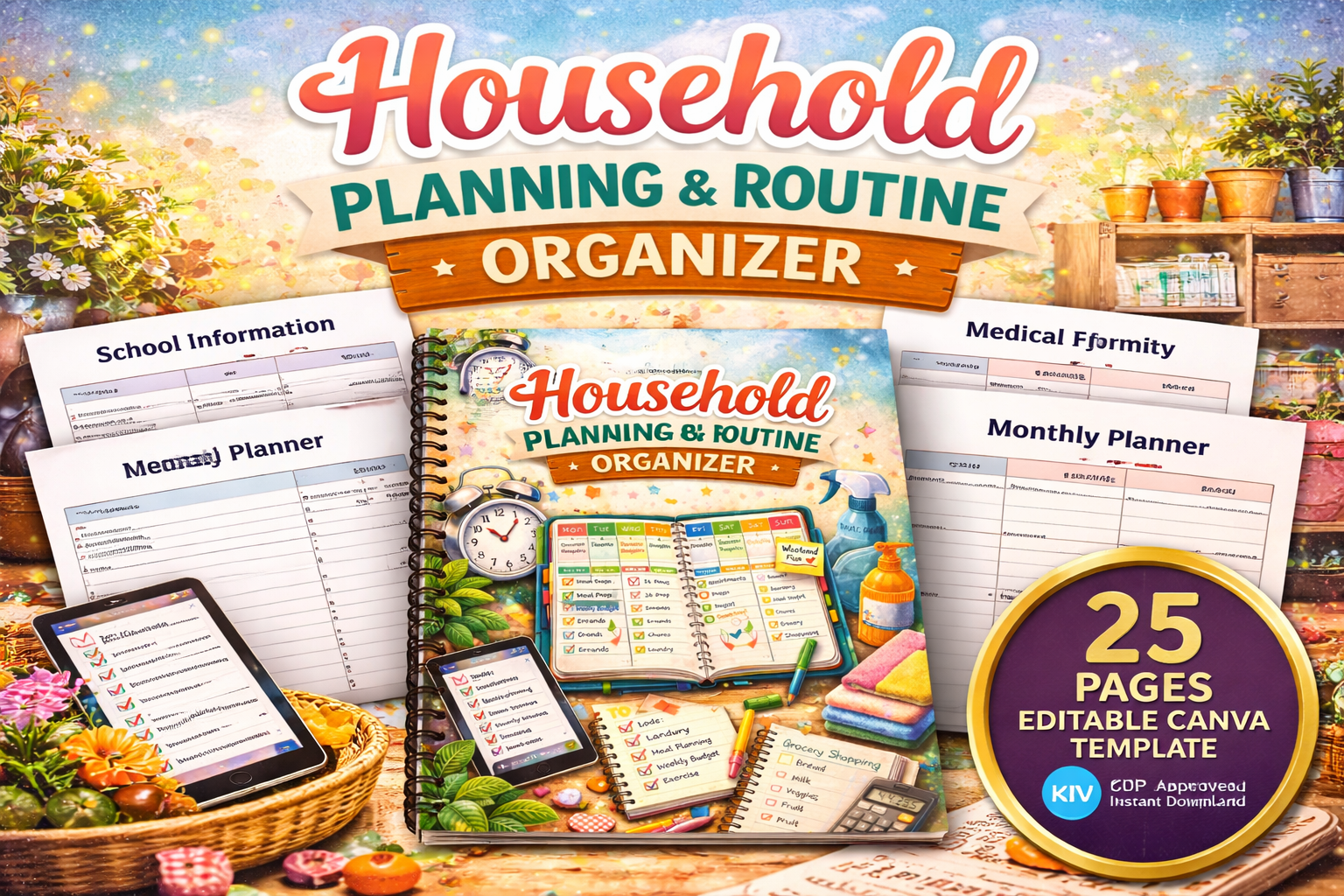 Household Planning Routine Planner