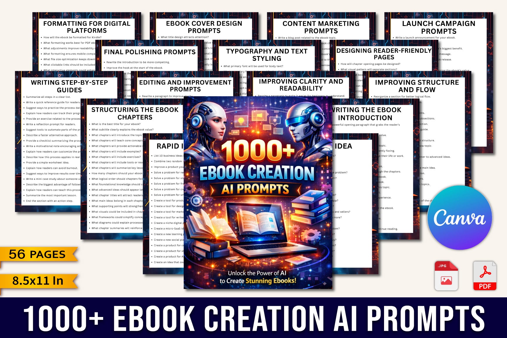 Ebook Creation AI Prompts