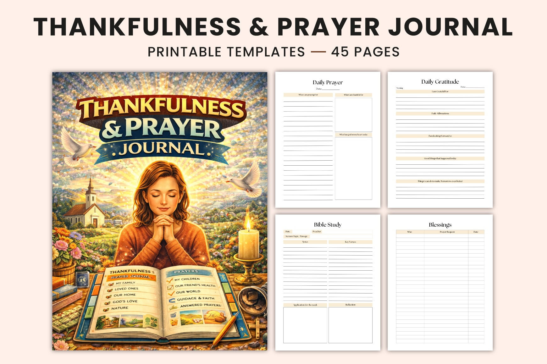Thankfulness Prayer Journal