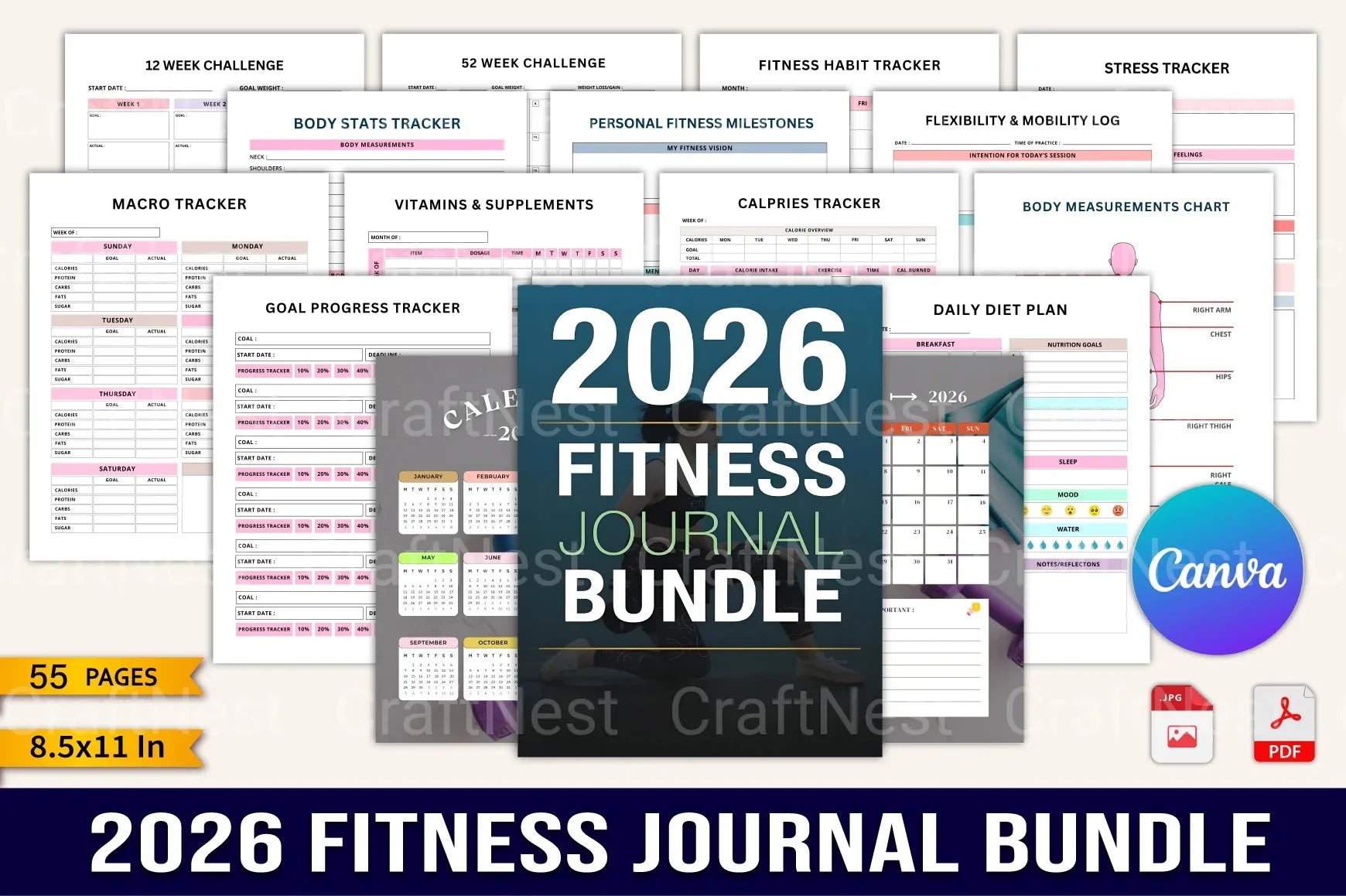 Ultimate Fitness Guide - CraftNest - Digital Crafting and Art
