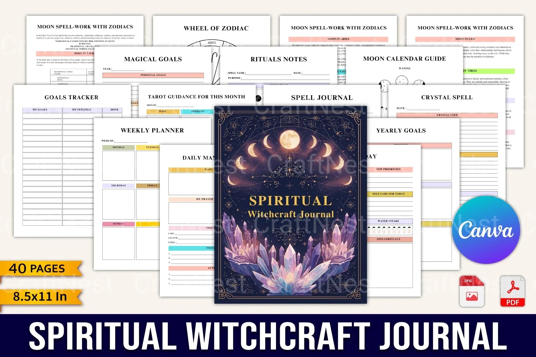 Spiritual Witchcraft: Embrace Your Inner Magic - CraftNest - Digital Crafting and Art