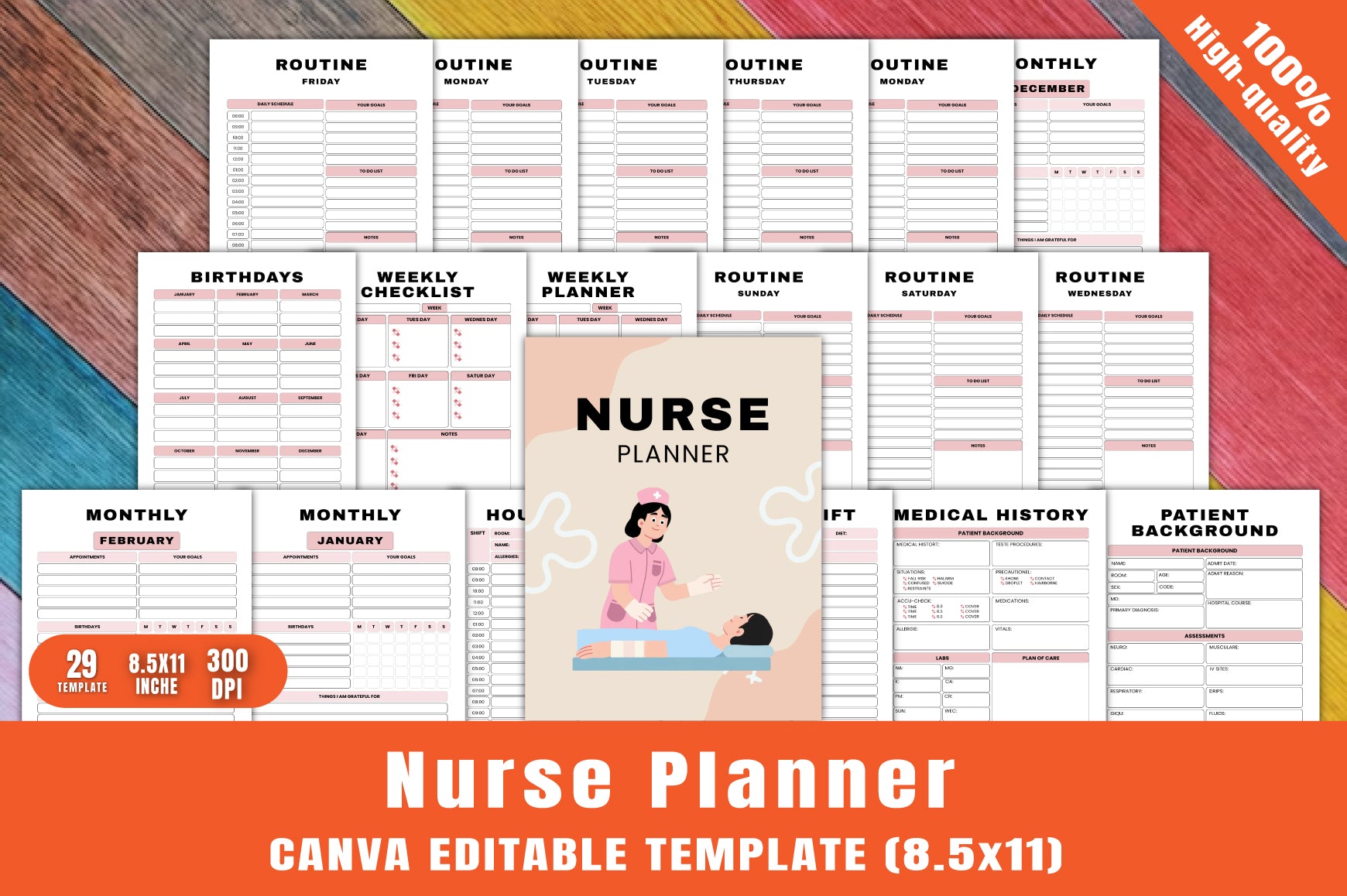 Nurse Planner Template