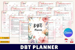 DBT Planner for Effective Therapy Planning - CraftNest - Digital Crafting and Art