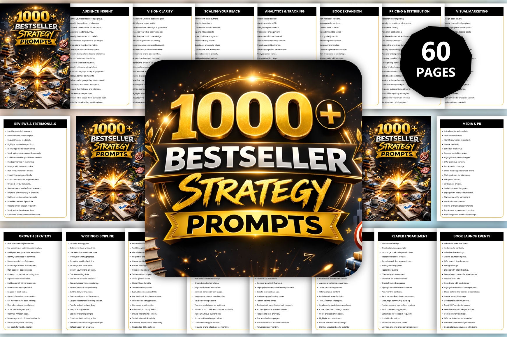 Bestseller Strategy Prompts for Success
