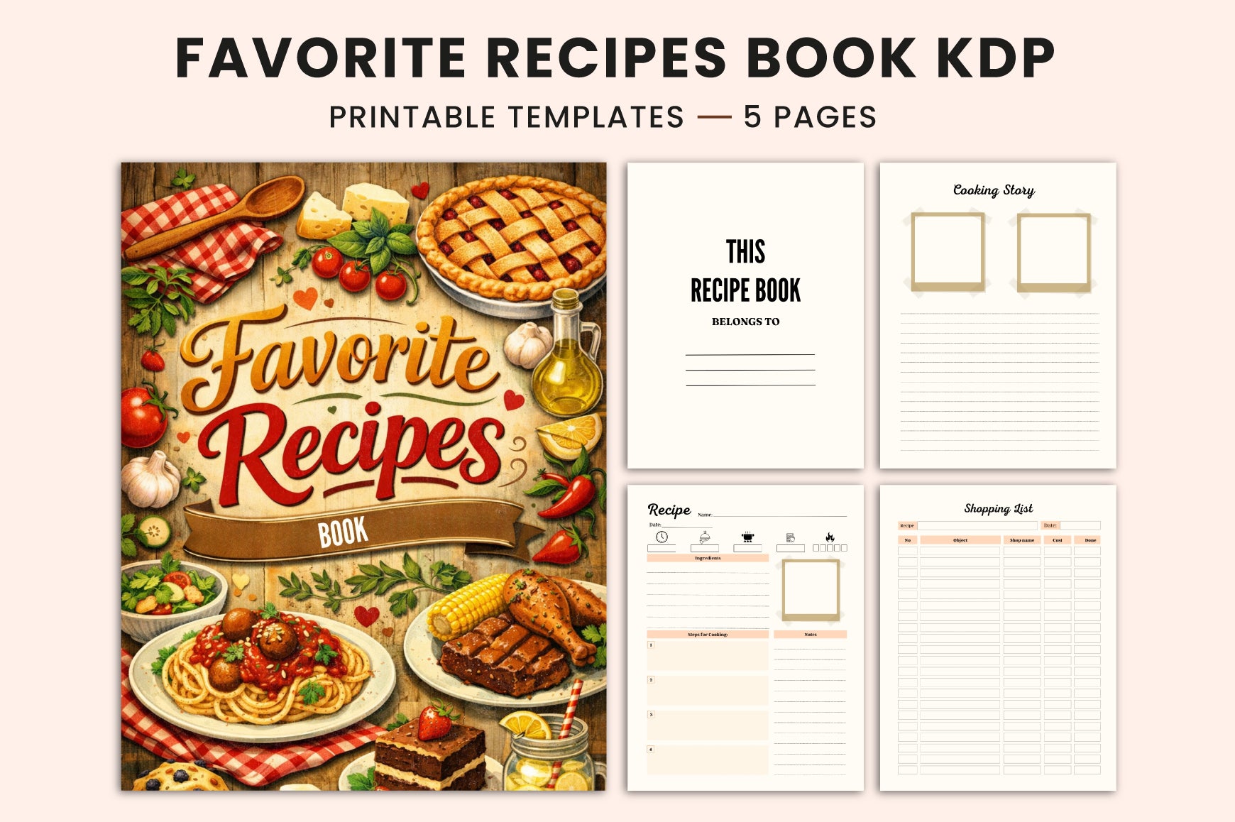 Favorite Recipes Planner