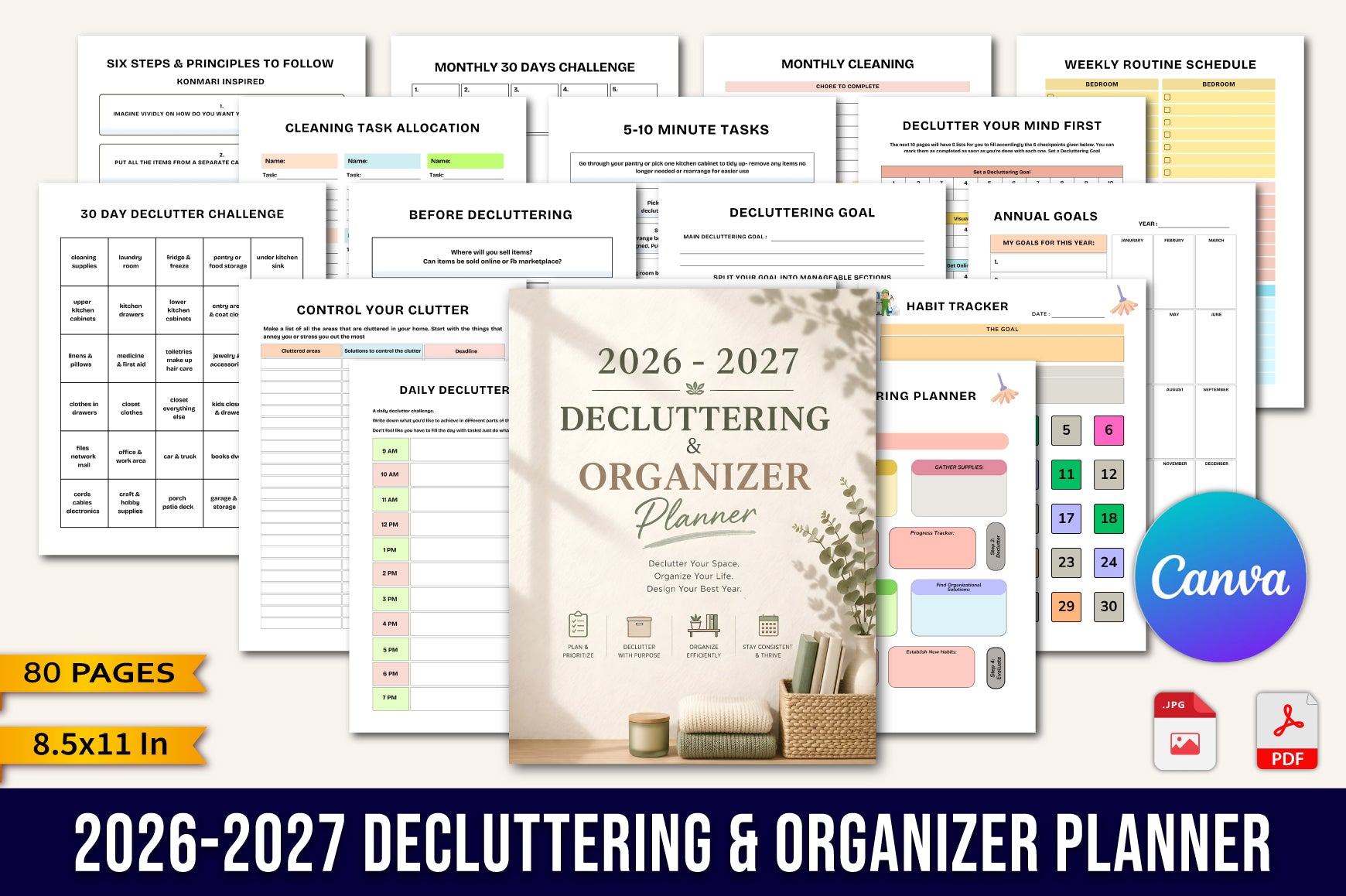 Decluttering Planner