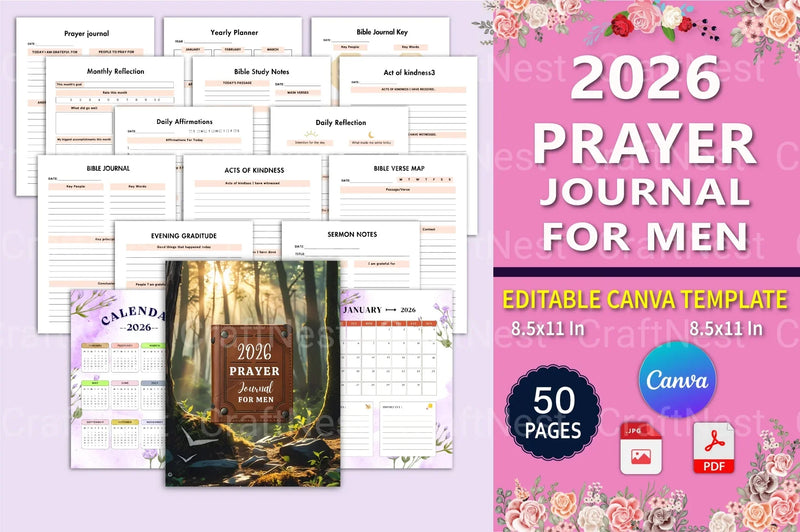 Powerful Prayer for Men - CraftNest - Digital Crafting and Art