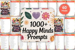 Happy Minds Prompts for Creativity and Inspiration - CraftNest - Digital Crafting and Art