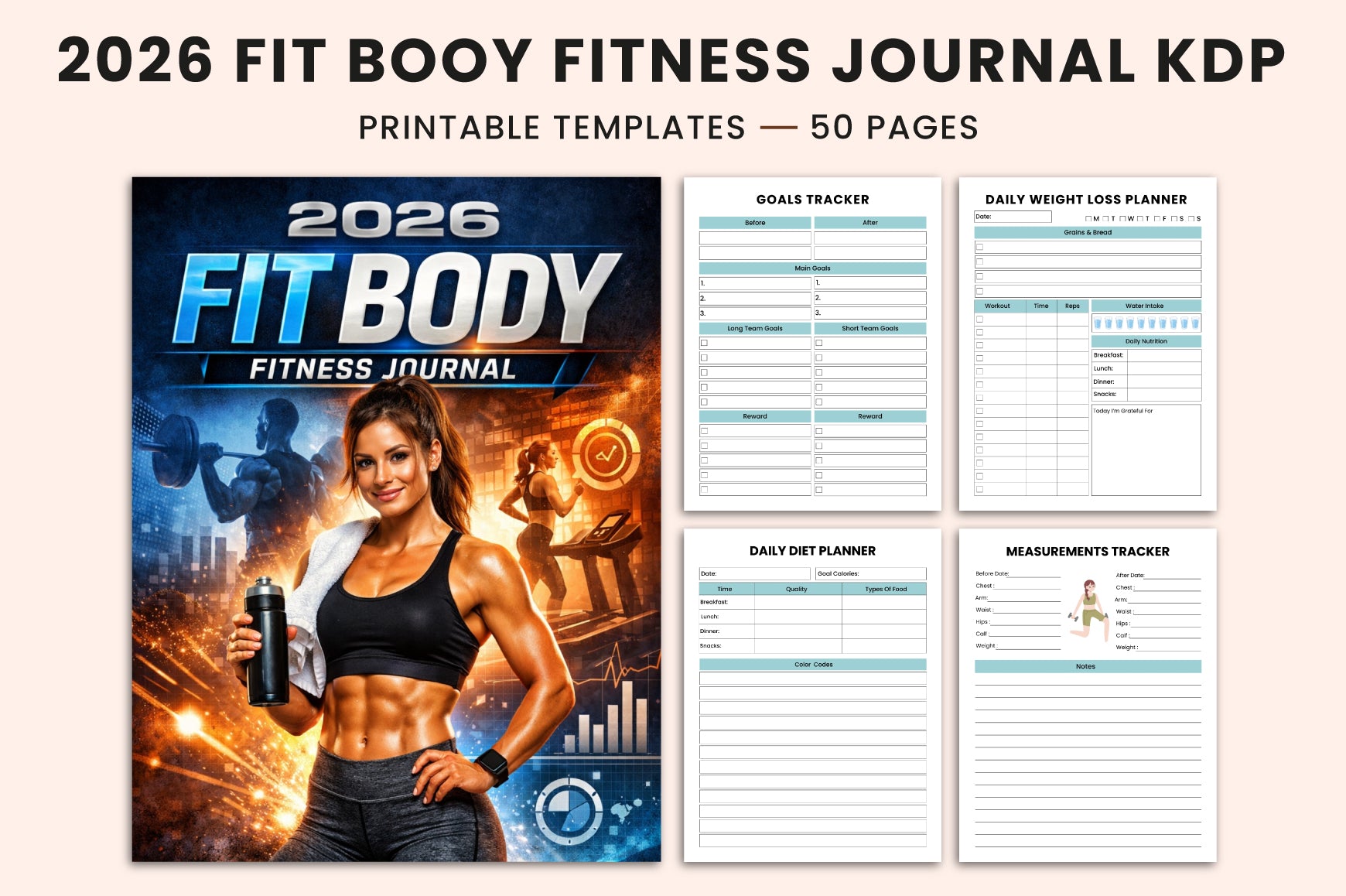 Fit Body Fitness Journal
