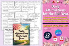 Daily Affirmations for the Year - CraftNest - Digital Crafting and Art