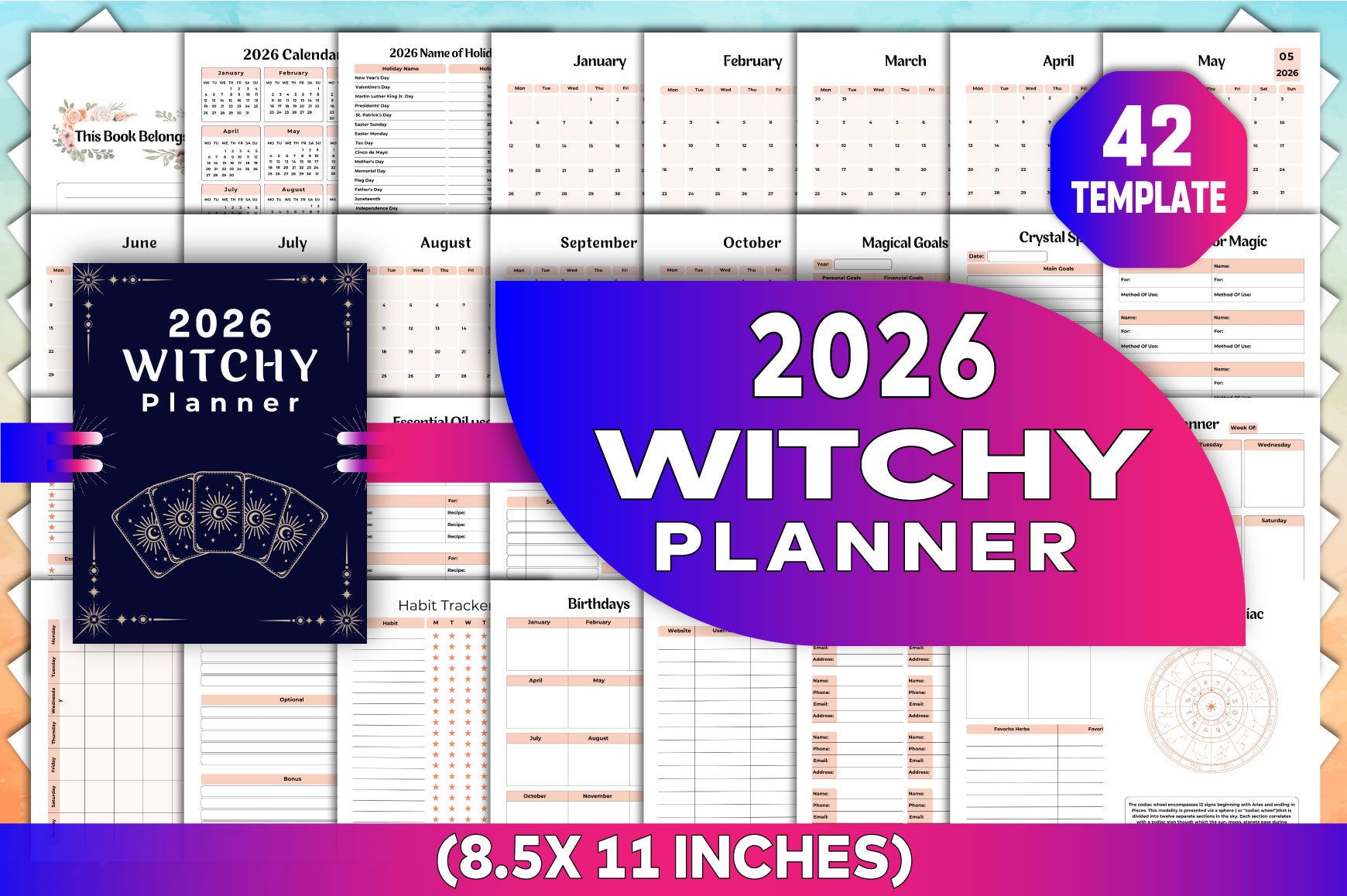 Witchy Planner: Mystical Organization Tool