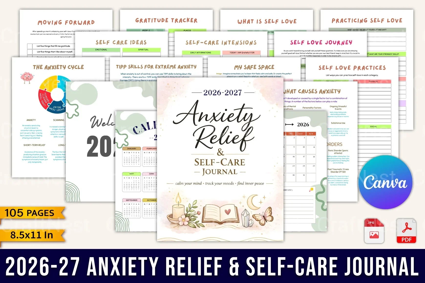 Anxiety Relief Self-Care Techniques - CraftNest - Digital Crafting and Art