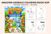 Amazing Animals Coloring Planner