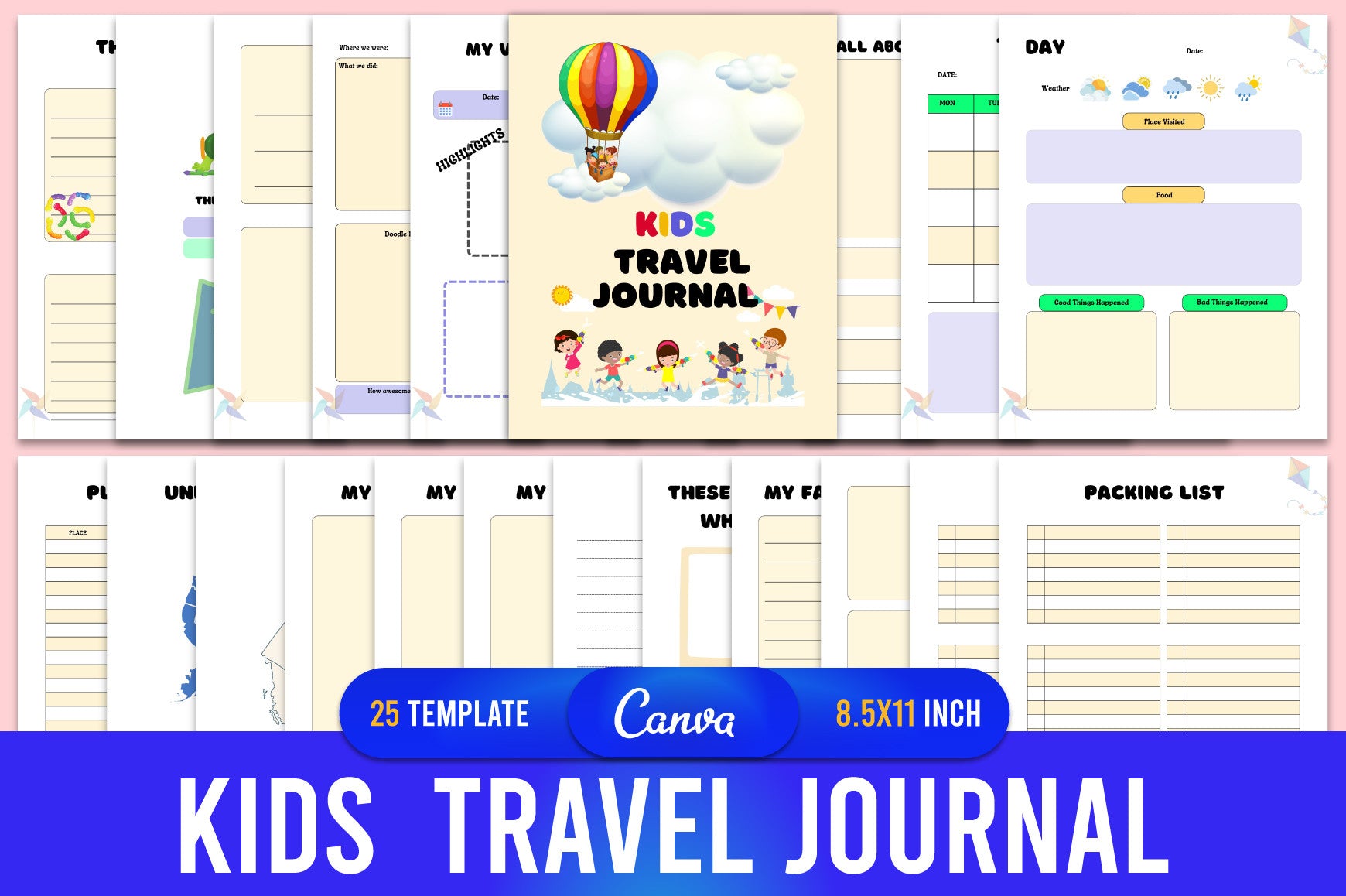 Kids Travel Journal