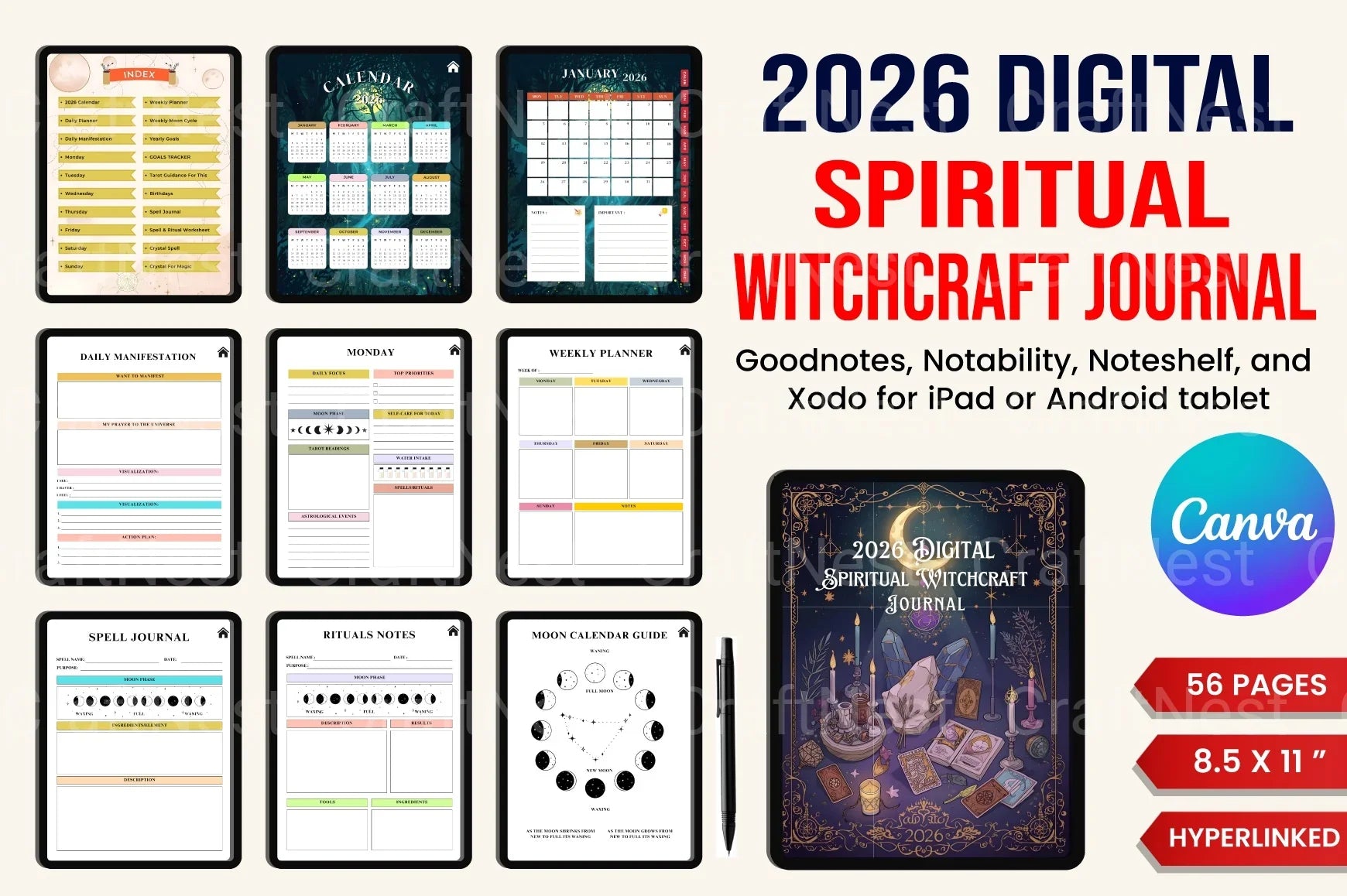 Spiritual Witchcraft Guide - CraftNest - Digital Crafting and Art
