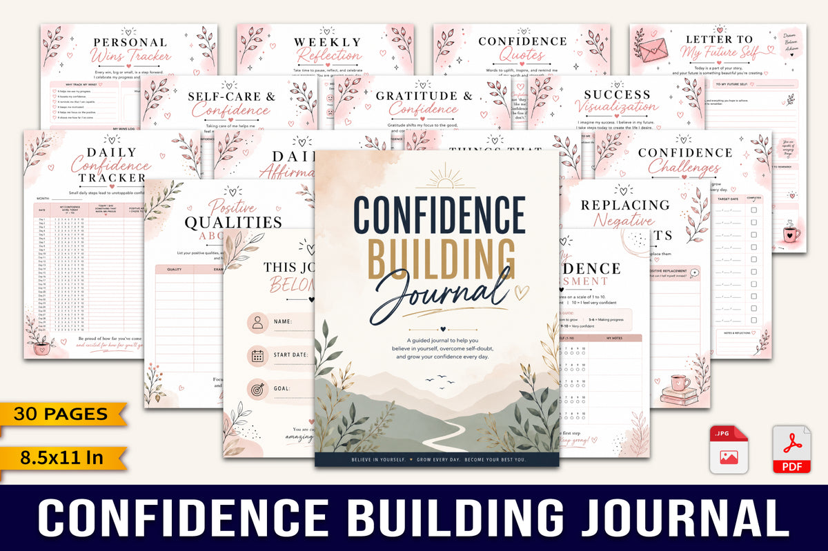 Confidence Building Journal