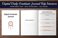 Daily Gratitude Planner  Bundle - CraftNest - Digital Crafting and Art