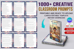Creative Classroom Prompts Book - CraftNest - Digital Crafting and Art