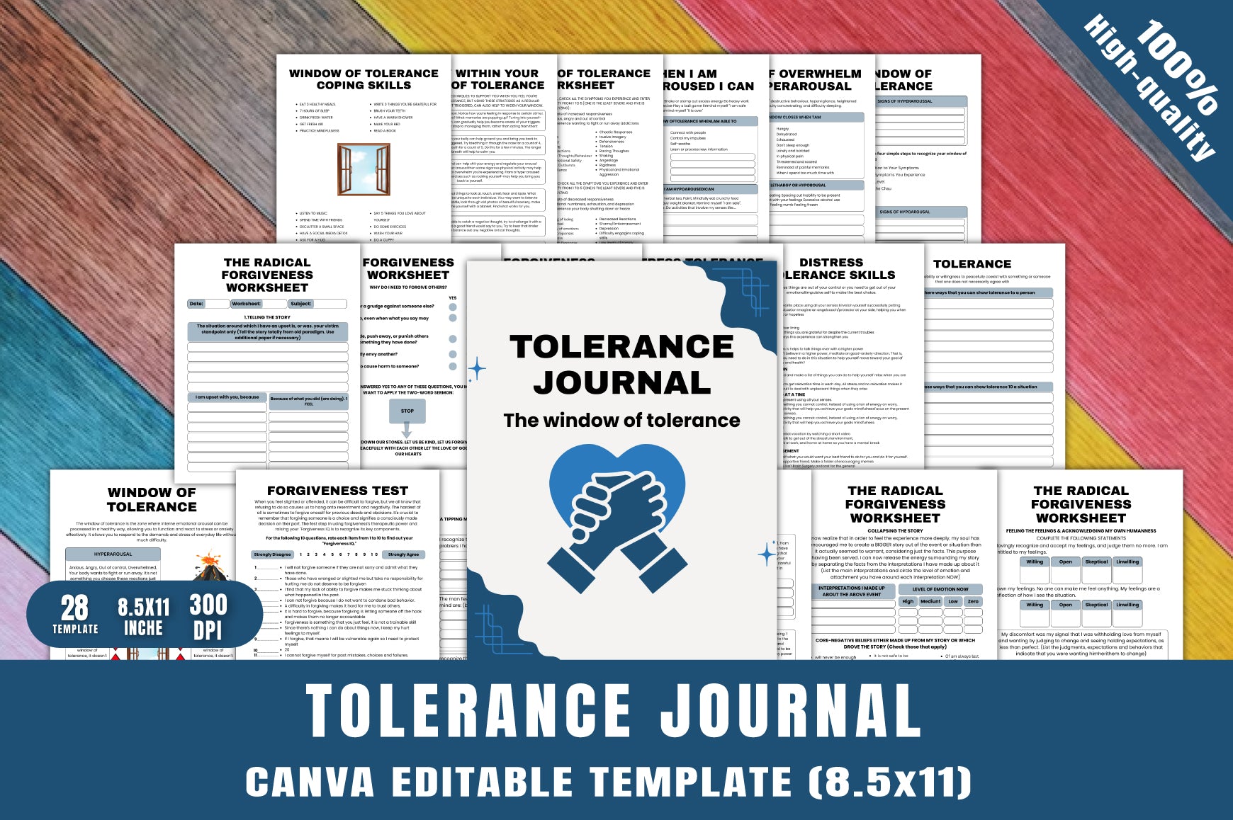 Tolerance Journal: Enhance Your Mindfulness
