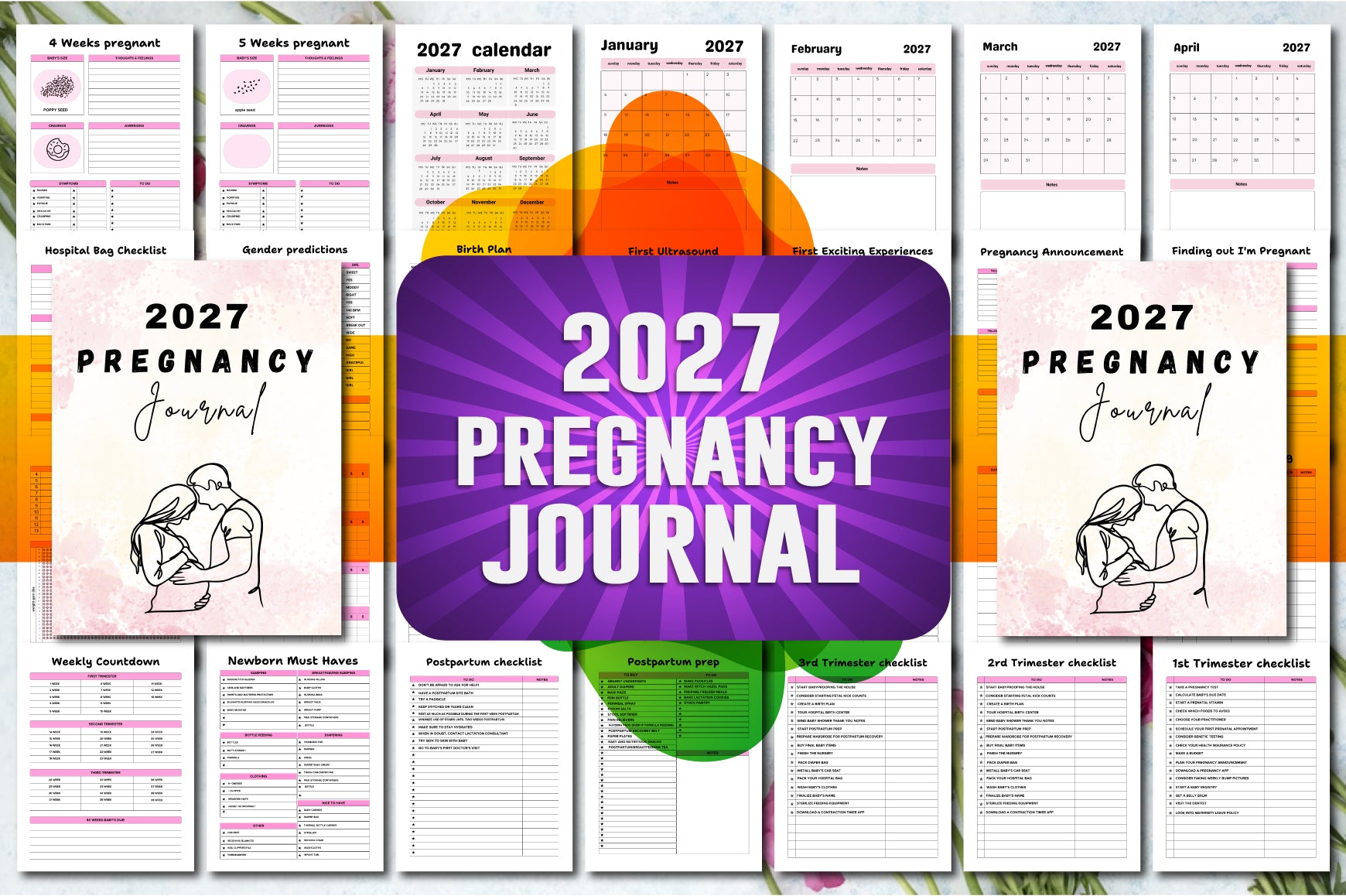 Pregnancy Journal for Expecting Mothers