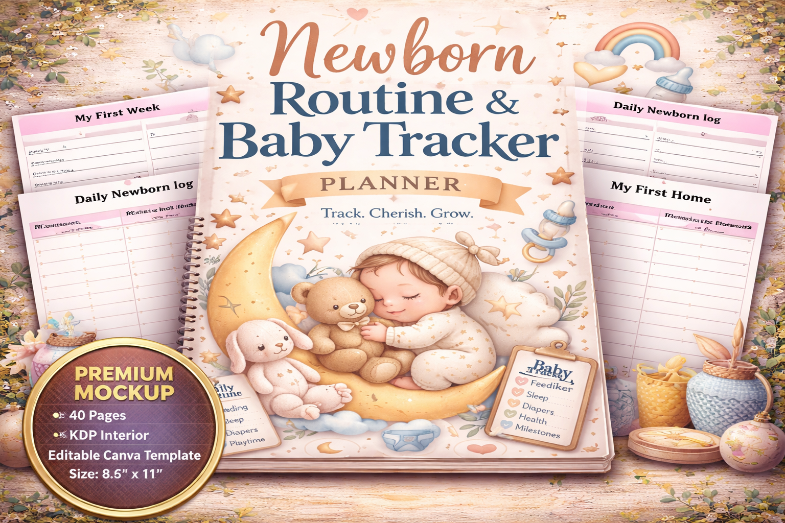 Newborn Routine Baby Planner