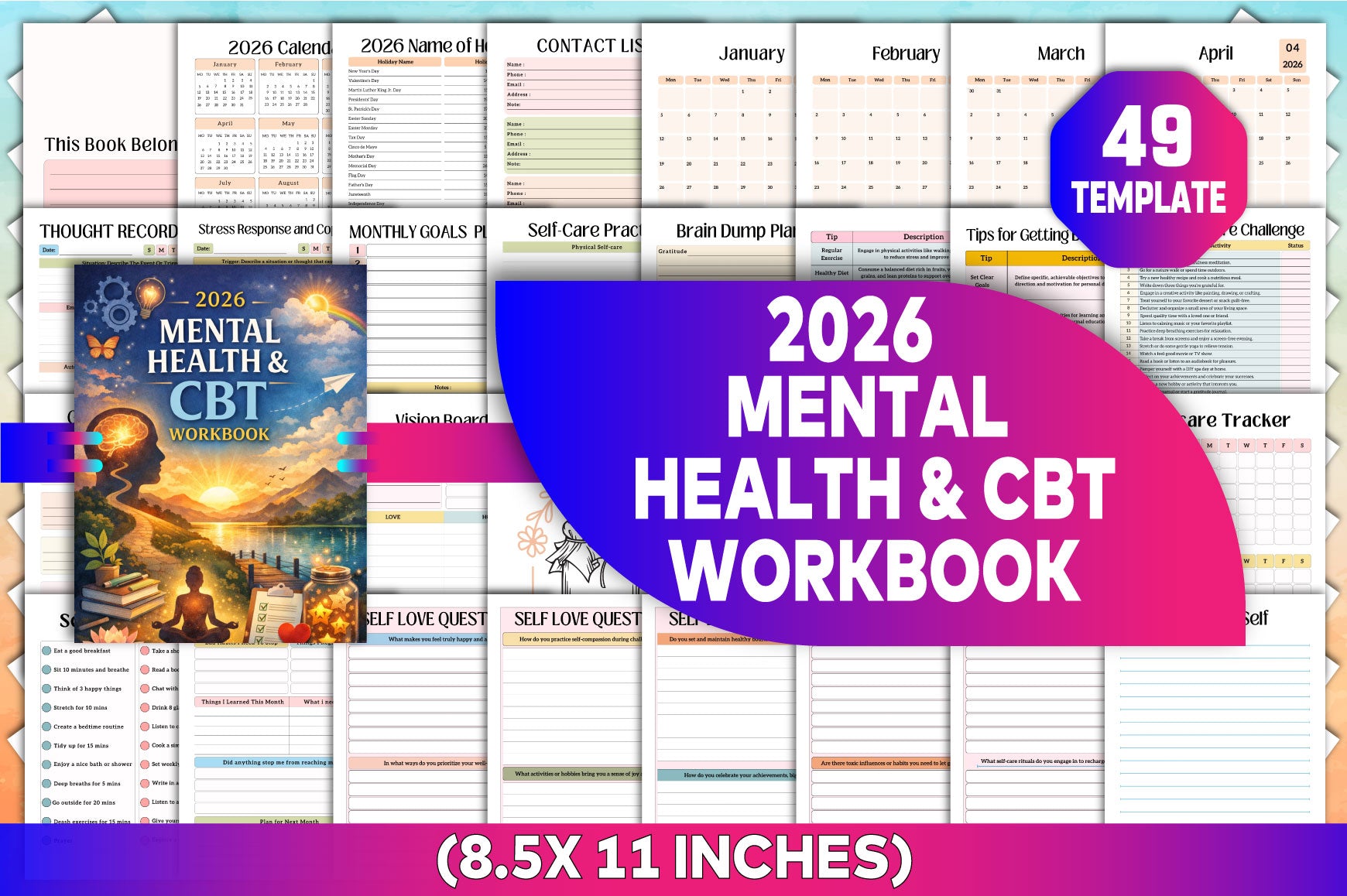 Mental Health CBT Workbook