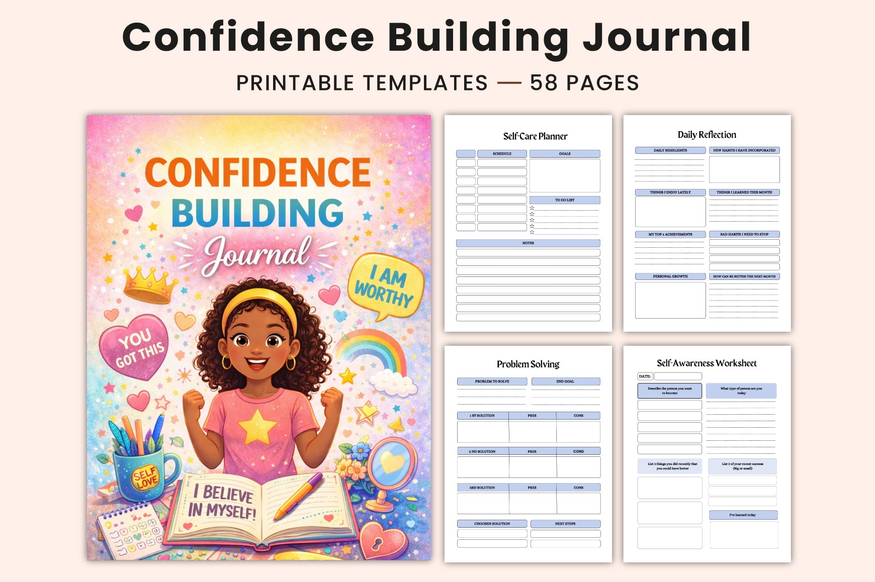 Confidence Building Journal