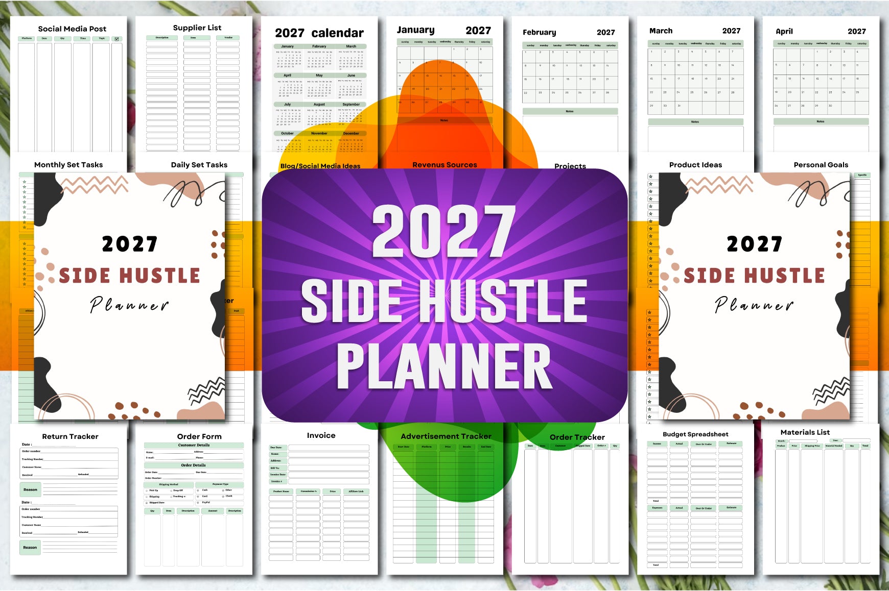 Side Hustle Planner