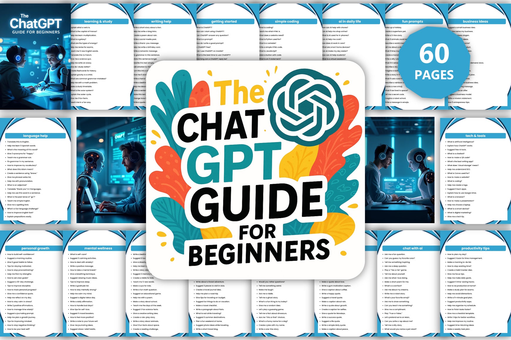 The ChatGPT Guide for Beginners Planner