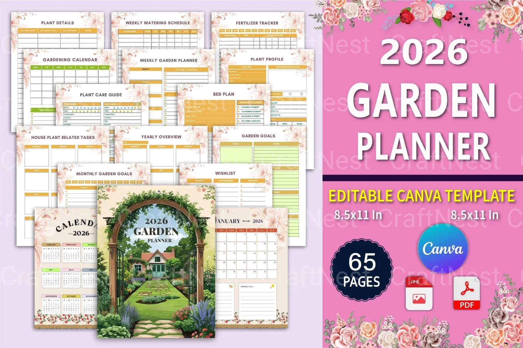Garden Planner Guide - CraftNest - Digital Crafting and Art