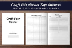 Craft Fair Planner Bundle - CraftNest - Digital Crafting and Art
