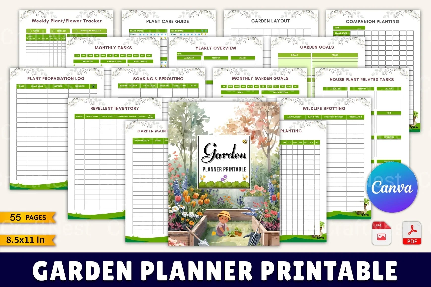 Garden Planner Guide - CraftNest - Digital Crafting and Art