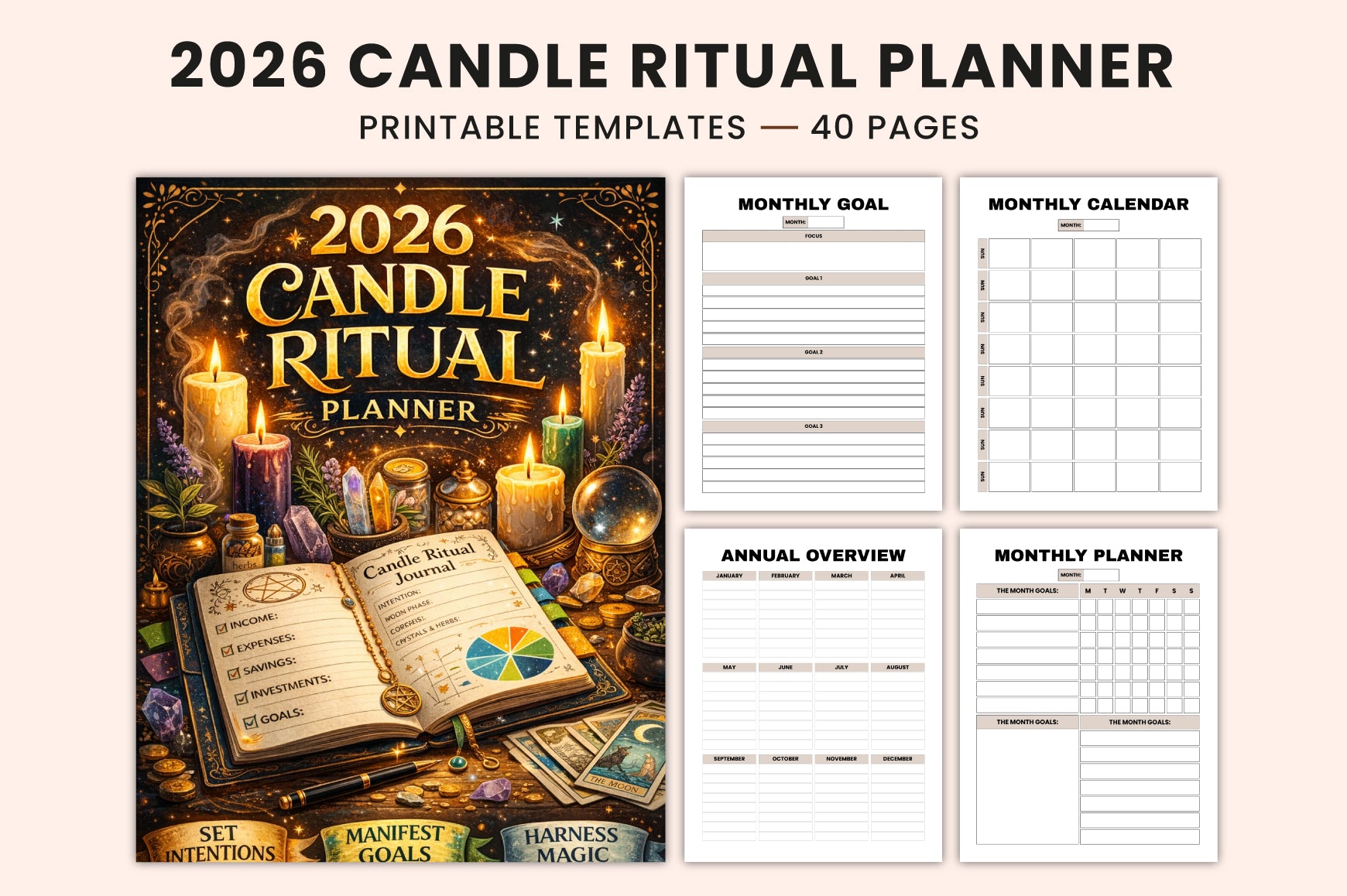 Candle Ritual Planner