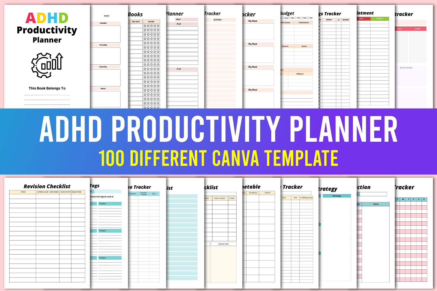ADHD Productivity Planner
