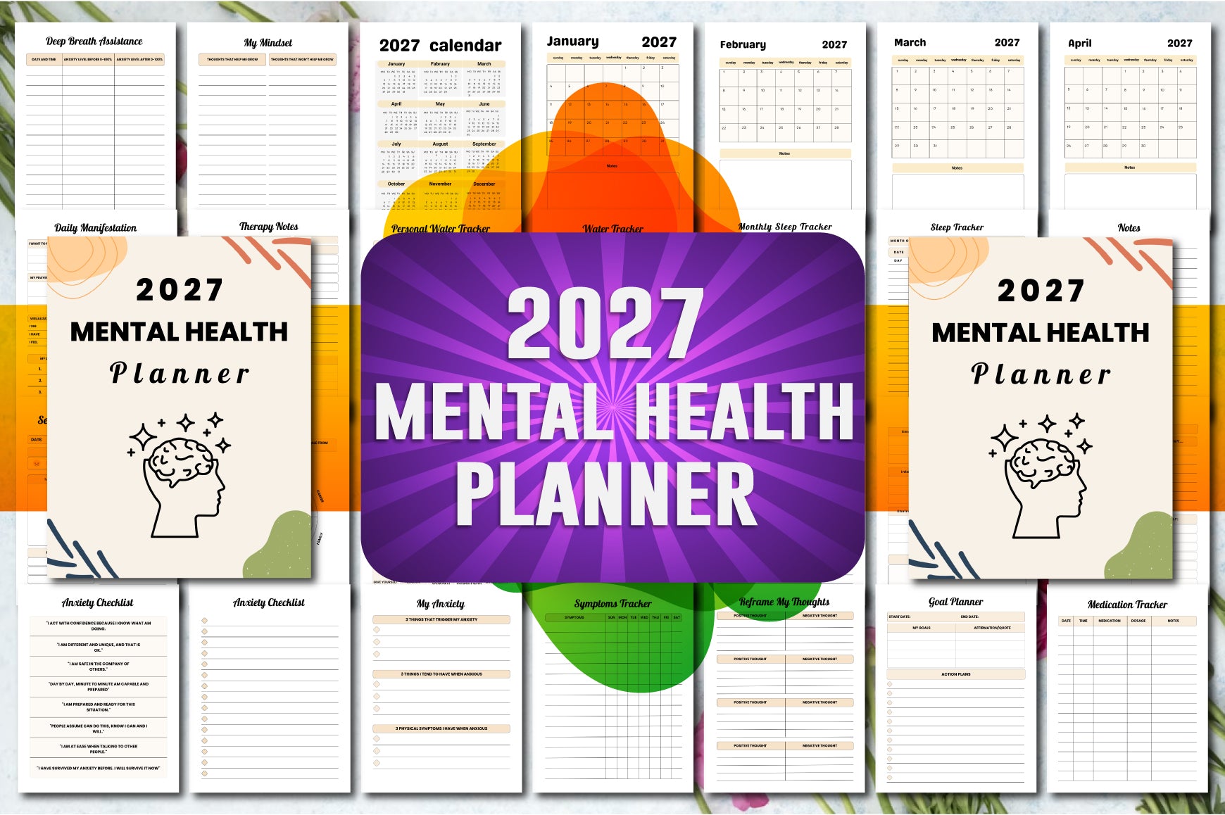Mental Health Planner for Wellbeing