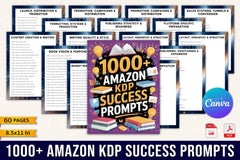 Amazon KDP Success Prompts - CraftNest - Digital Crafting and Art