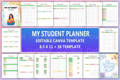My Student Planner: Organize Your Academic Life - CraftNest - Digital Crafting and Art