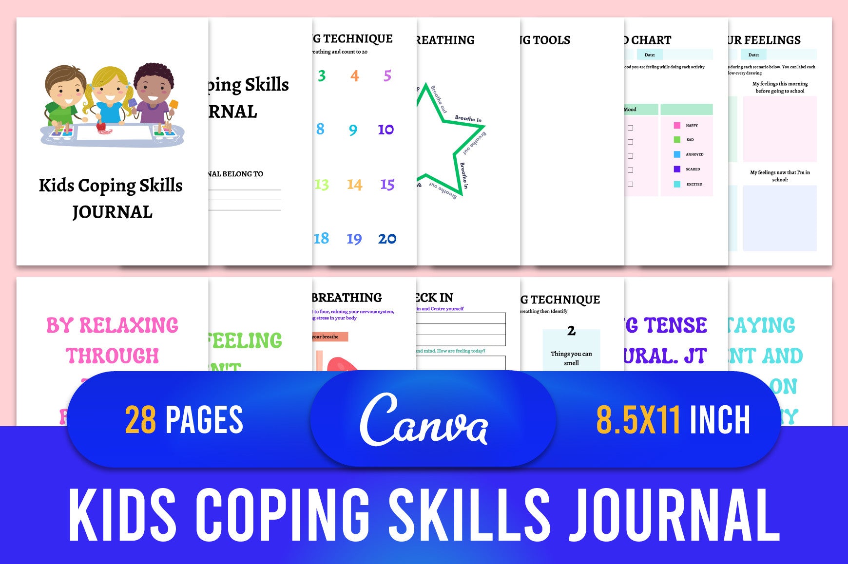 Kids Coping Skills Journal