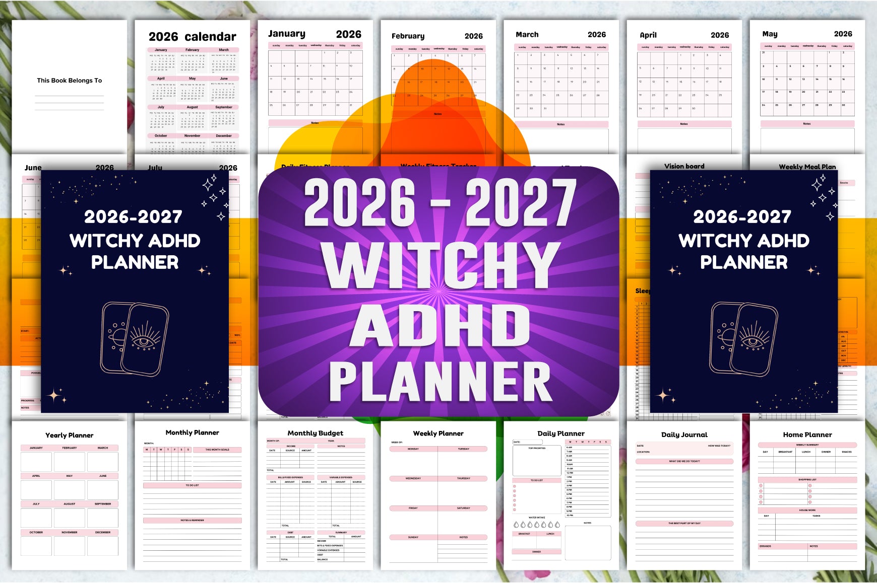 Witchy ADHD Planner