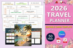 Affordable Travel Planner Guide - CraftNest - Digital Crafting and Art