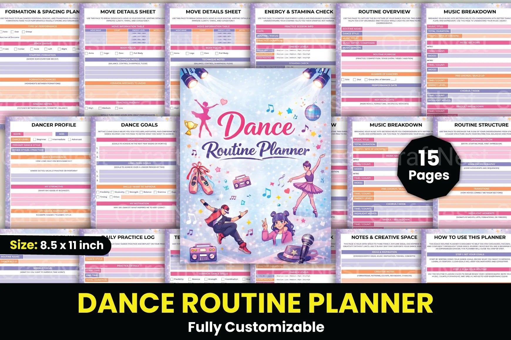 Dance Routine Planner