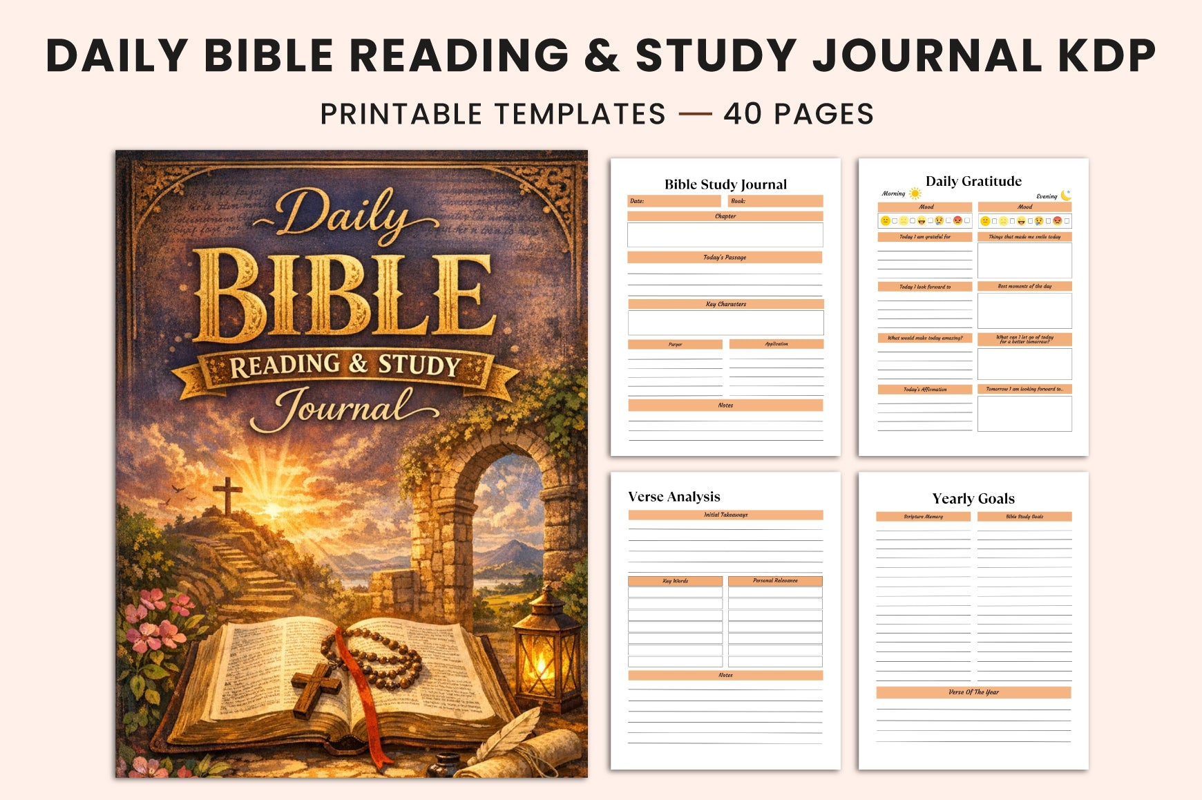 Daily Bible Reading Study Journal
